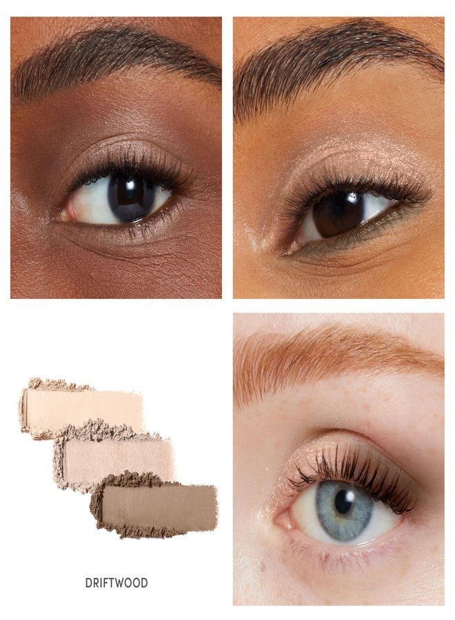 jane iredale PurePressed Eye Shadow Triple Driftwood - Image 3
