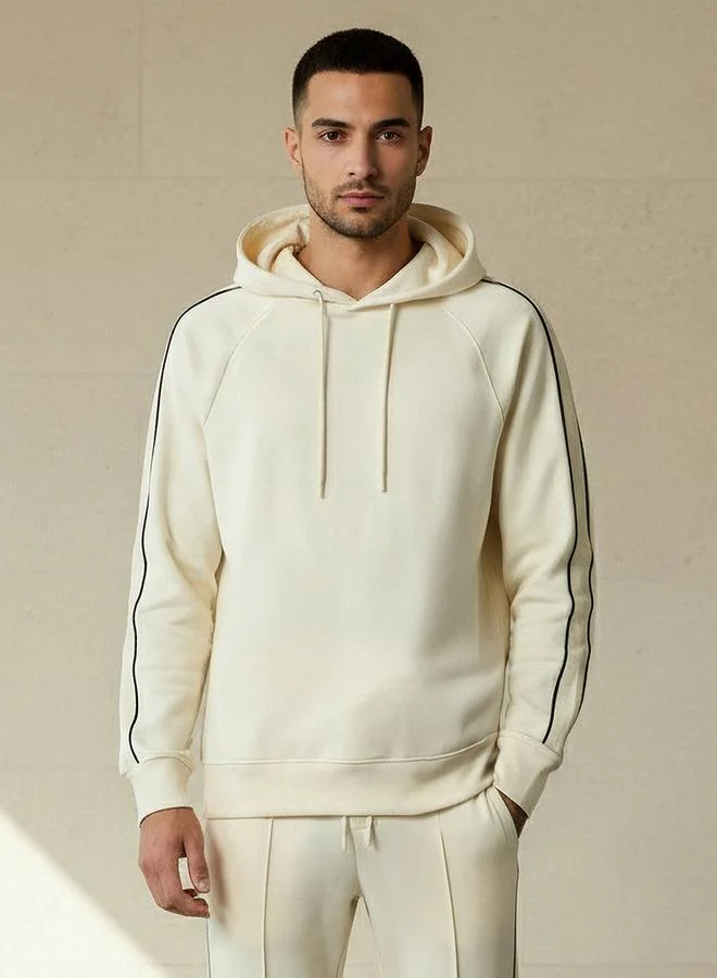 Iconic Iconic Men Tape Detail Hoodie