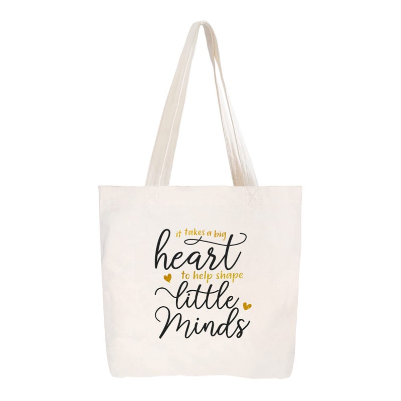 Ugiftcorner Teacher Tote Bag Teacher Appreciation Gifts Thank You Christmas Birthday Graduation Thanksgiving Gifts for Women Canvas Tote Bag with Pocket