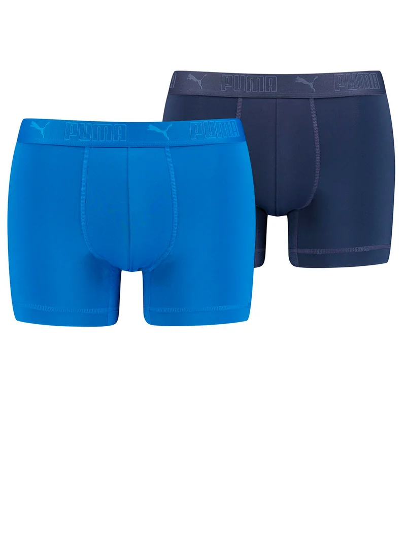 PUMA 2 Pack Sport Microfiber Boxer Briefs