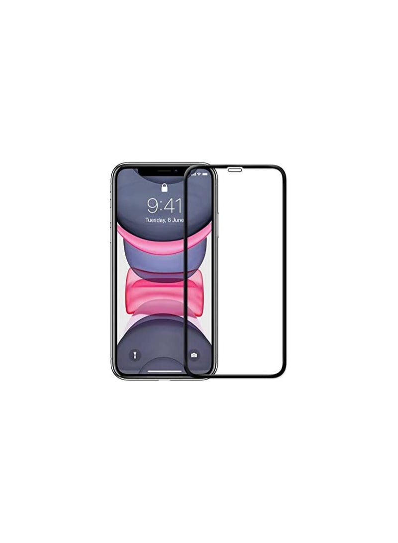 iPhone 11 Pro Max Screen Protector, Tempered Glass 5D 9H Screen Protector for iPhone 11 Pro Max 6.5" Black - Image 2