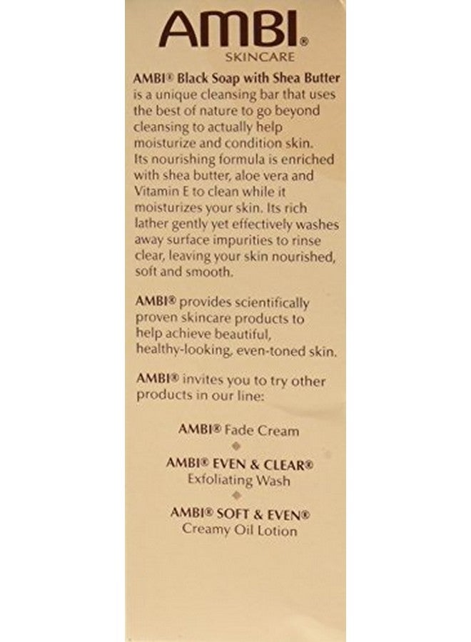 ambi Skincare Black Soap With Shea Butter 3.5 Oz (Pack Of 2) - Image 5