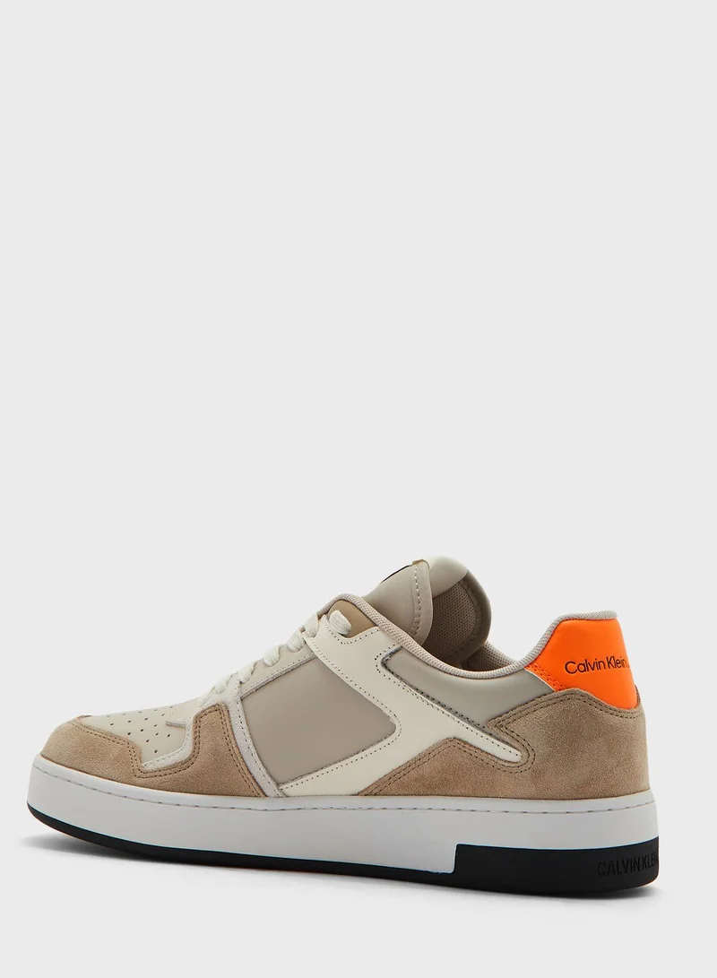 Calvin Klein Jeans Milan Logo Print Low Top Sneakers