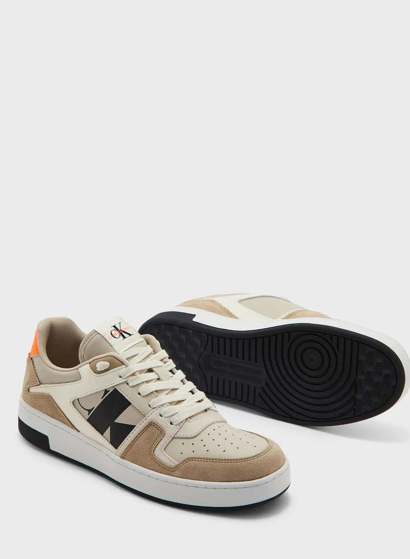 Calvin Klein Jeans Milan Logo Print Low Top Sneakers