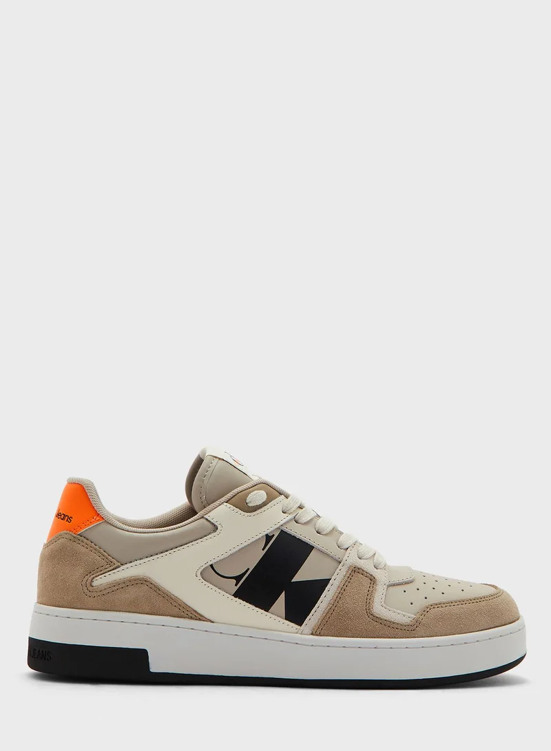 Calvin Klein Jeans Milan Logo Print Low Top Sneakers