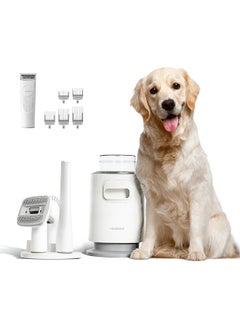 Neakasa P0 Pro Dog Clipper with Vacuum Cleaner,Pet Care Set with 10,000 Pa Suction Power, Quiet Clipper for Dogs, Cats, Hair Remover with 5 Care Tools  - Image 1