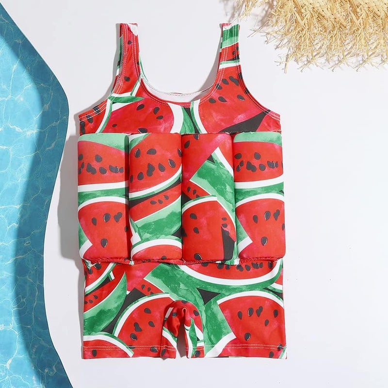 IDOPIP Kids Boys Girls Floatation Swimsuit with Adjustable Buoyancy Baby Float Suit Swim Vest One Piece Swimwear Bathing Suit - Image 2