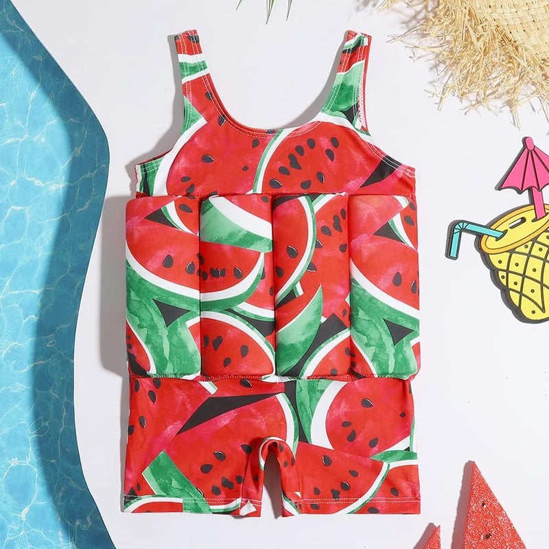 IDOPIP Kids Boys Girls Floatation Swimsuit with Adjustable Buoyancy Baby Float Suit Swim Vest One Piece Swimwear Bathing Suit - Image 3