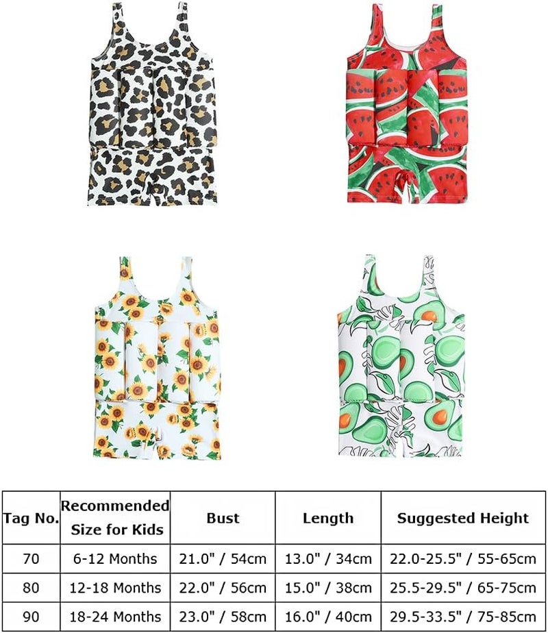 IDOPIP Kids Boys Girls Floatation Swimsuit with Adjustable Buoyancy Baby Float Suit Swim Vest One Piece Swimwear Bathing Suit - Image 5