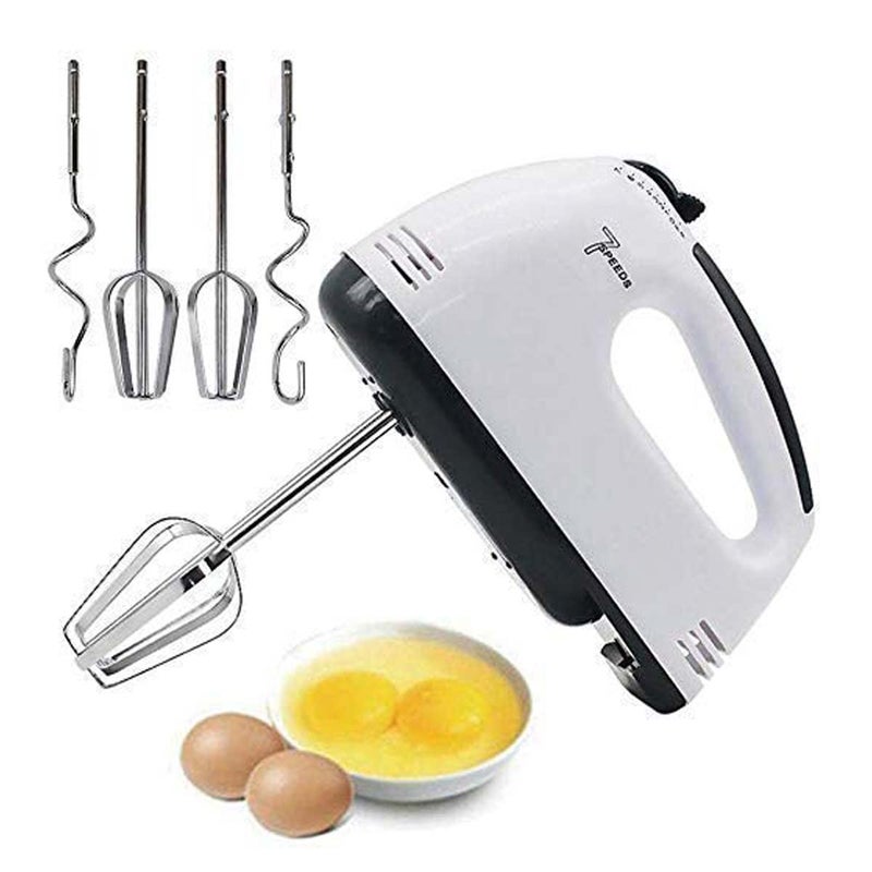 Avenn Avenn Hand Blender Hand Mixer 2021 Edition Electric Powerful 260 Watt Super Pure Copper Motor Variable 7 High Speed Control Includes MixerBeater Dough Hooks Cake Making and Whipping Cream - Image 2