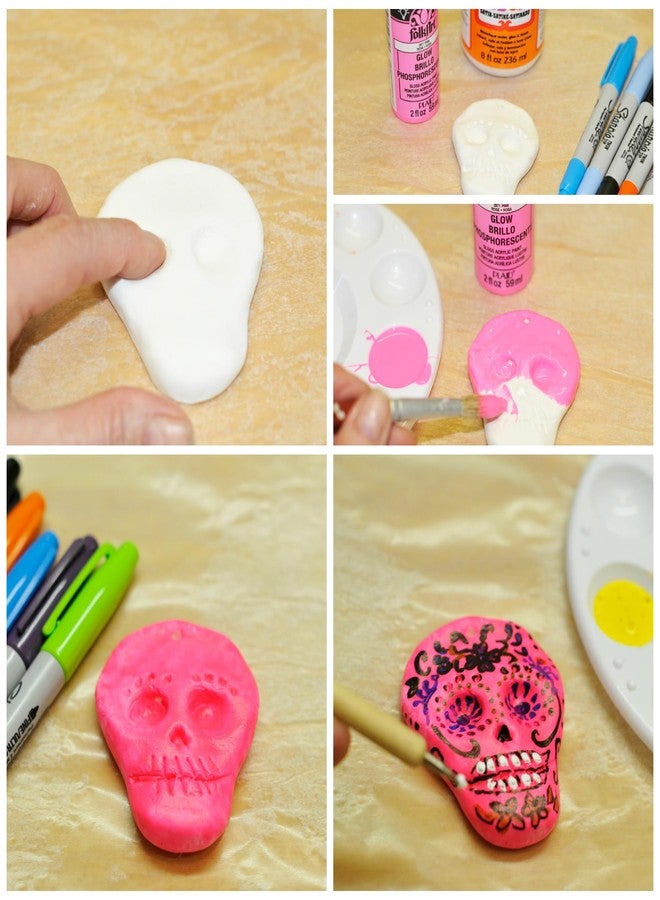 Activa طين بادكو القلبي، أبيض، طين جاف خفيف الوزن 149غ (5.25 أونصة) | نسيج ناعم وملمس مثالي للدمى، النماذج المصغرة، الزخارف - Image 3