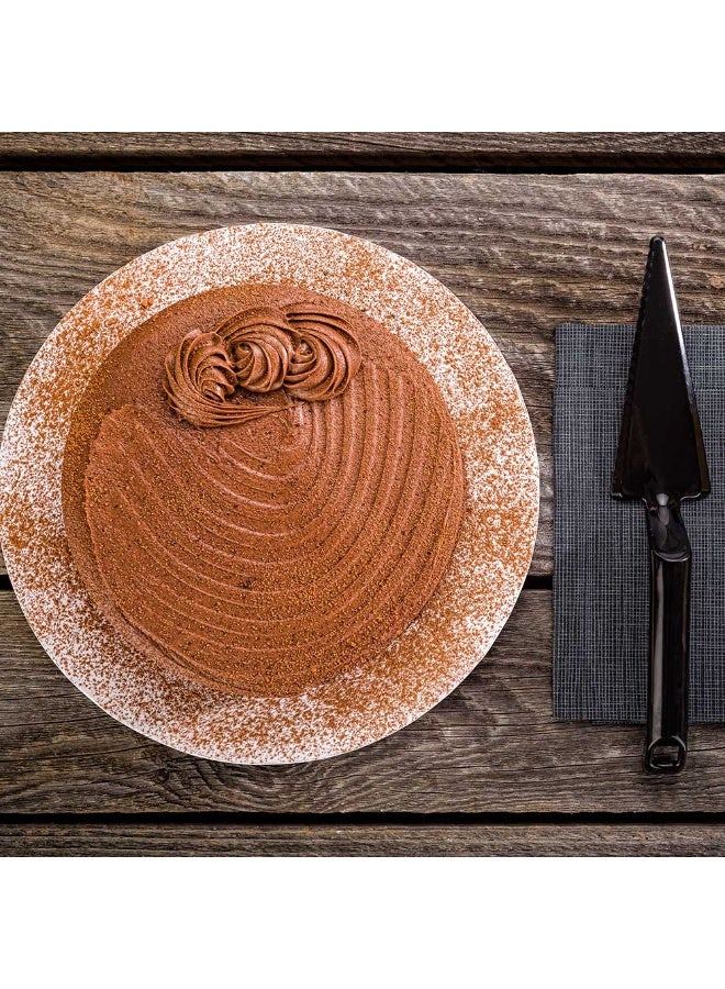 Restaurantware Pastry Tek 10 Inch Cake Board, 1 Durable Cake Drum - Round, Covered Edges , White Paper Cake Base , Disposable , For Birthdays, Weddings, Or Parties  - Image 3