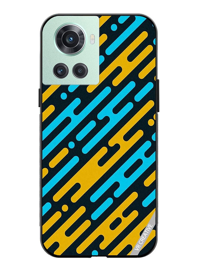 VR CREATIVE Protective Case Cover For OnePlus 10R Abstract Design Multicolour - Image 1