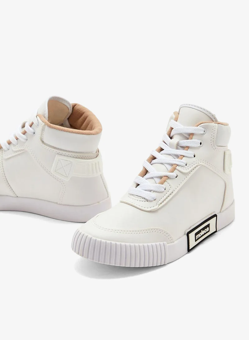 Moleca White Comfort Women’s Sneakers – Lace-Up Ladies Sneakers & Casual Sneakers for Girls for Women | Best Price UAE