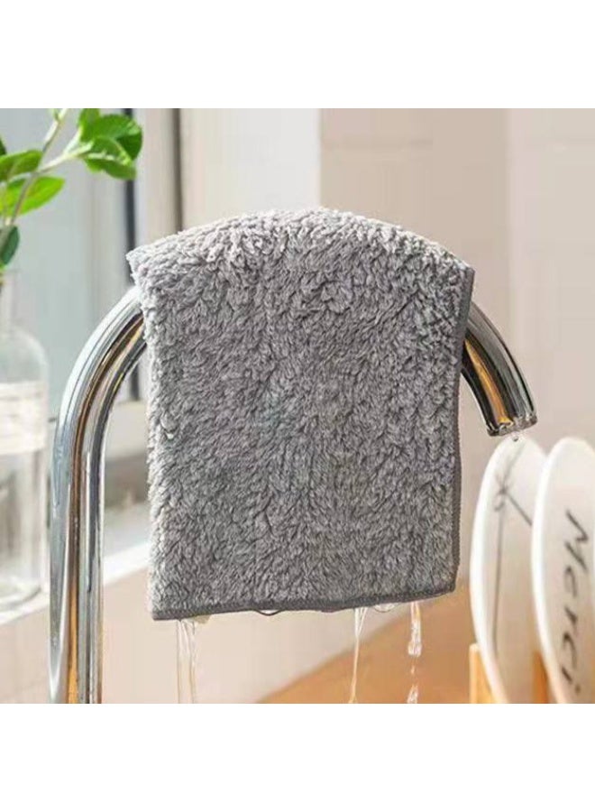 باكت فوط جراي 10*1 ميكروفيبر 25*25 سم - Image 2
