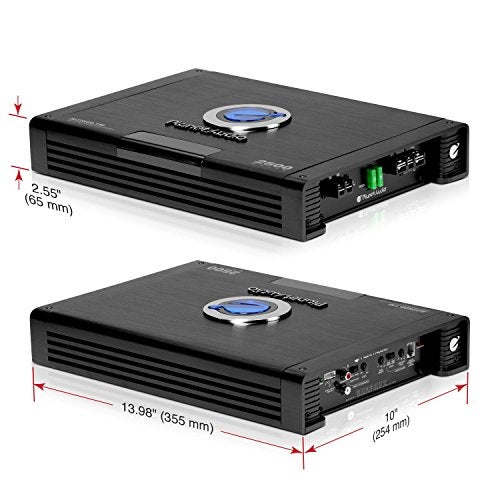 Planet Audio AC2500.1M Monoblock Car Amplifier - 2500 Watts Max Power, 2/4 Ohm Stable, Class A/B, Mosfet Power Supply, Remote Subwoofer Control - Image 4