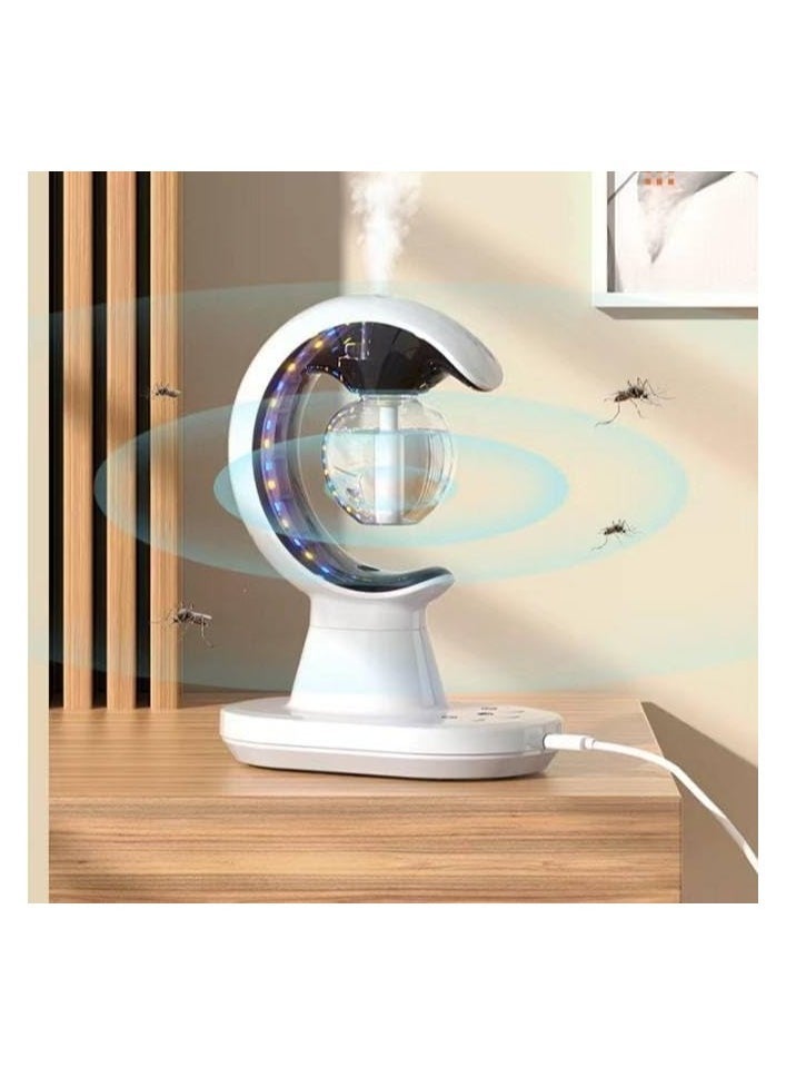 ELTRAZONE 3-in-1 Electric Mosquito Repellent Device – Air Humidifier, Mosquito Zapper & Colorful Night Light Combo | Effective Insect Control & Air Moisturizing for Healthier Home Environment | Quiet Operation, Safe & Energy Efficient | Ideal for Bedrooms & Living Rooms - Image 1