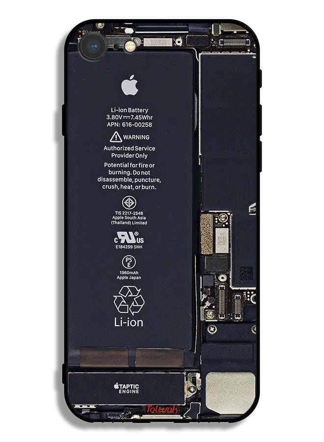 Tolwak نمط دائرة الهاتف في حافظة الحماية الخاصة بهاتف Apple iPhone 7 - Image 2