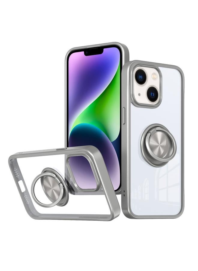 اس-توب جراب لهاتف iPhone 14 Plus مزود بحلقة من البولي كربونات والبولي يوريثين الحراري الهجين - Image 1