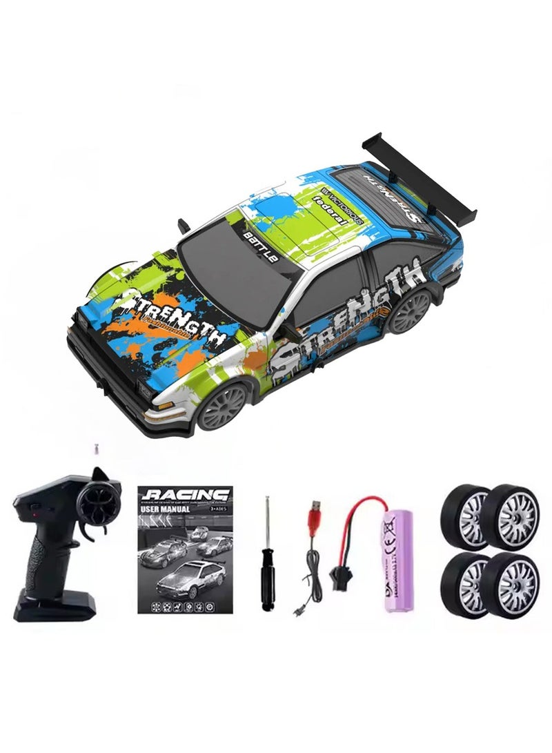 BlueFire 1:20 Scale High-Speed RC Drift Car – 2.4GHz Remote Control Racing Car with LED Lights, 4WD, Rechargeable Battery, ABS Shell, Rubber & Drift Tires – Fun Toy for Kids & Adults (15 km/h, 25m Range) - Image 1