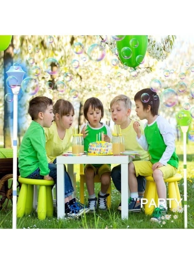 Automatic Bubble Machine, Outdoor Vertical Bubble Maker with Lights and Music,No Leak Bubble Blower for Kids and Adults Birthday Party. - Image 3