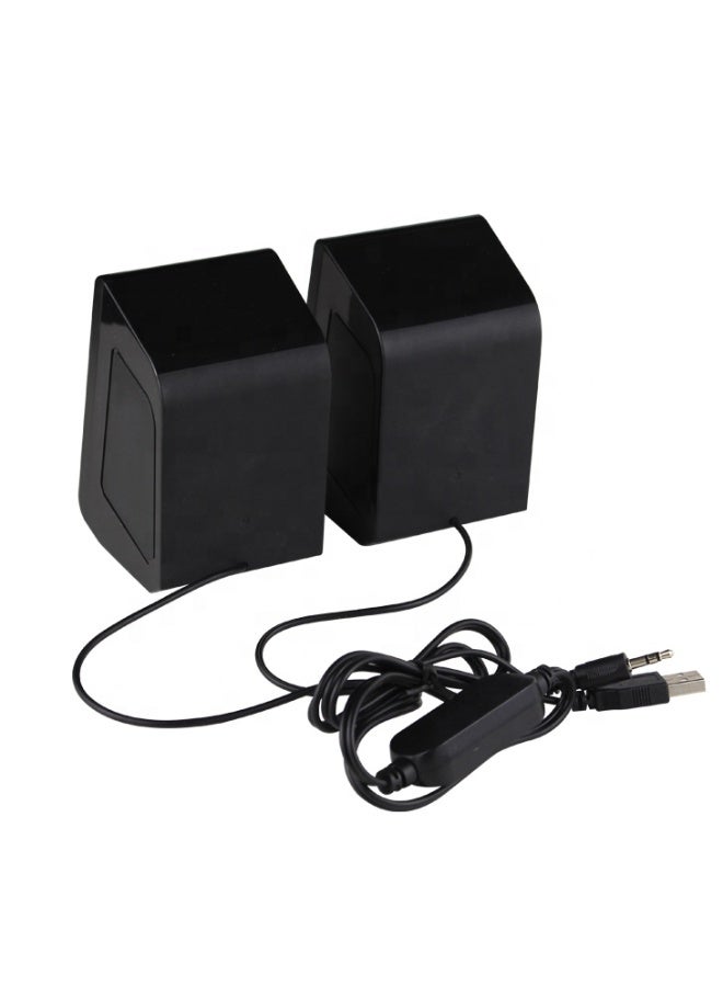 Kisonli Best-selling 2025 Kisonli KS-12 Mini 2.0 Speaker PC Accessories Game AUX Desktop Portable USB Speaker for PC Computer - Image 3