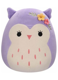 Squishmallows Squishmallows 12-Inch Holly the Purple Owl Plush by Jazwares – Soft, Cuddly Stuffed Toy – Official Kellytoy Plush for Kids, Girls, and Boys – Washable Gift Toy  - Image 1