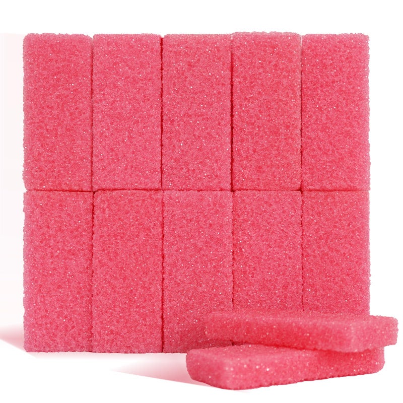 NOVAL Pumice Stone for Feet Scrubber Dead Skin Disposable Foot Pumice Foot Callus Remover Pedicure Tools Pink Pumice Sponge Nail Salon Home Use,40 PCS - Image 1