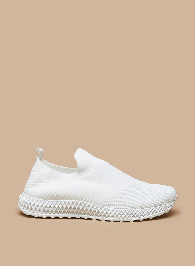 Oaklan by Shoexpress Men's Textured Slip-On Sports Shoes - Image 1