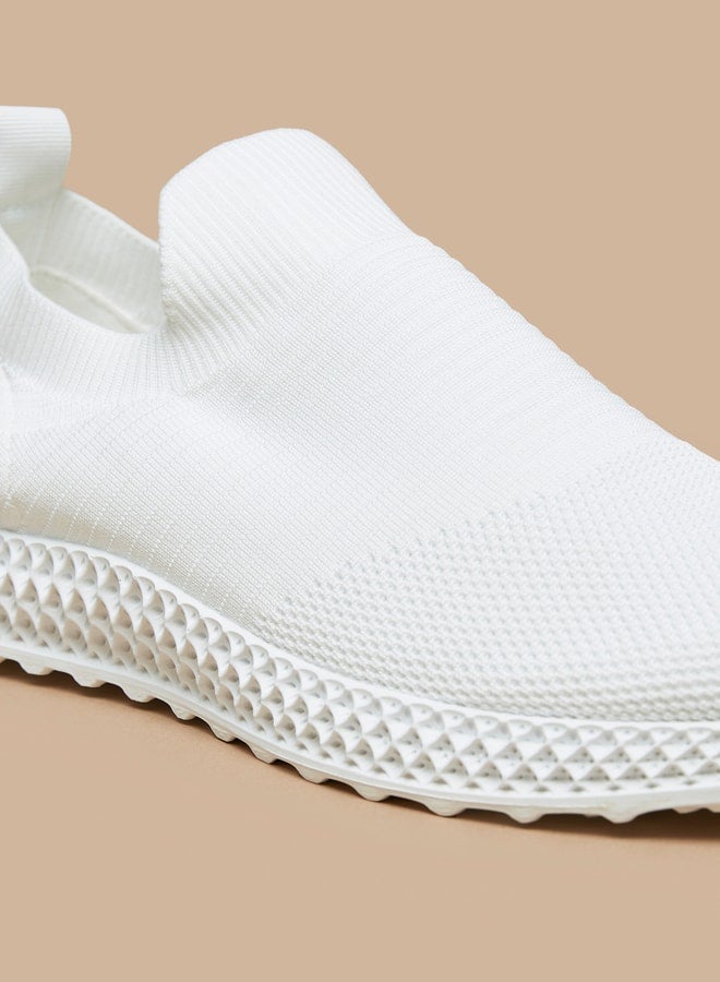 Oaklan by Shoexpress Men's Textured Slip-On Sports Shoes - Image 5