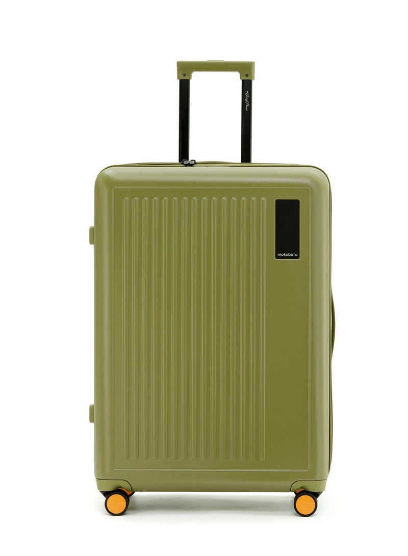 Mokobara The Transit Check-In Large Luggage - Polycarbonate Material | So Matcha, Green - Image 1