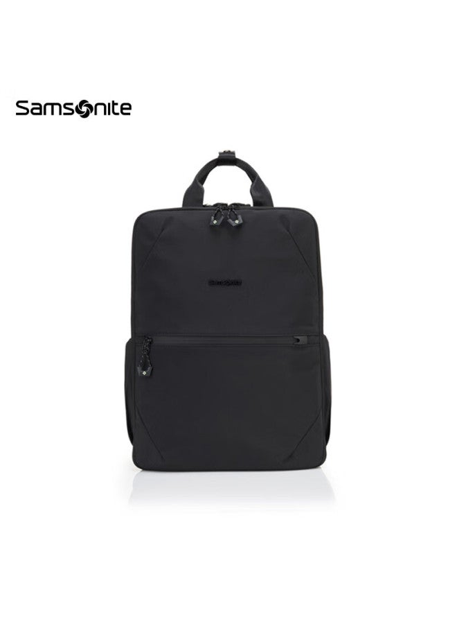 Samsonite Men's Backpack, 14-inch Laptop Bag, Daily Commute Backpack, Lightweight Casual Bag, Nx6 Black Small Size - Image 1