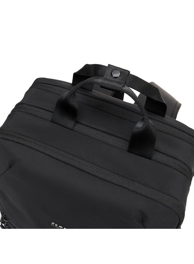 Samsonite Men's Backpack, 14-inch Laptop Bag, Daily Commute Backpack, Lightweight Casual Bag, Nx6 Black Small Size - Image 3