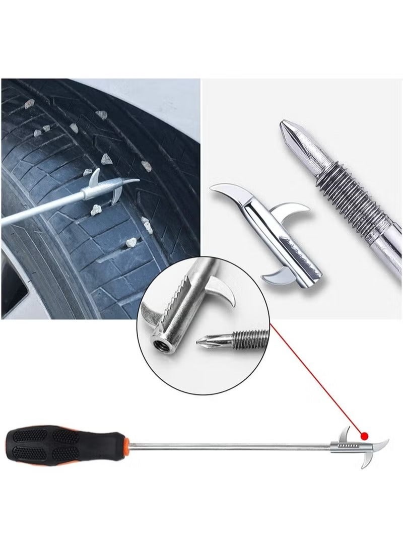 15Pcs Car Wash Cleaning Kit,Car Interior Detailing Tools,Vehicle Washing Set,Wash Mitt Sponge Towels Tire Brush Window Scraper Duster Complete Interior Exterior Car Detailing Set - Image 5