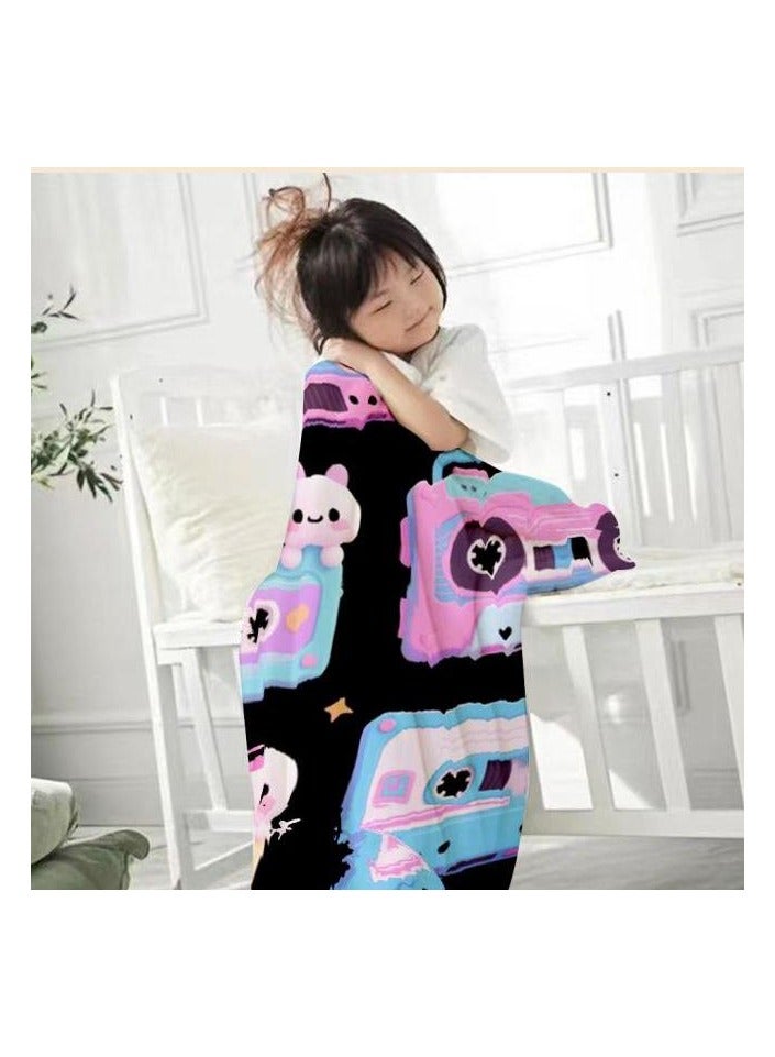 general Flannel thin blanket (warm and comfortable, suitable for sleep, gaming, dust removal and sandproof) 150cm*200cm - 429 - Image 3