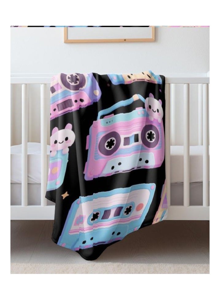 general Flannel thin blanket (warm and comfortable, suitable for sleep, gaming, dust removal and sandproof) 150cm*200cm - 429 - Image 5