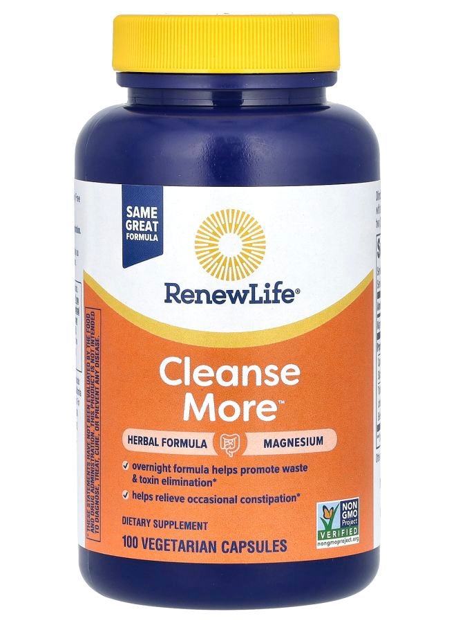 Cleanse More 100 Vegetarian Capsules