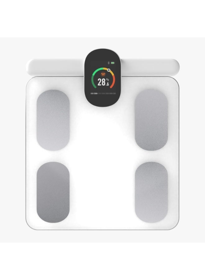 VOTRIX  Digital Body Weight Fat Scale, White, 8 Electrode and Bluetooth - Image 1