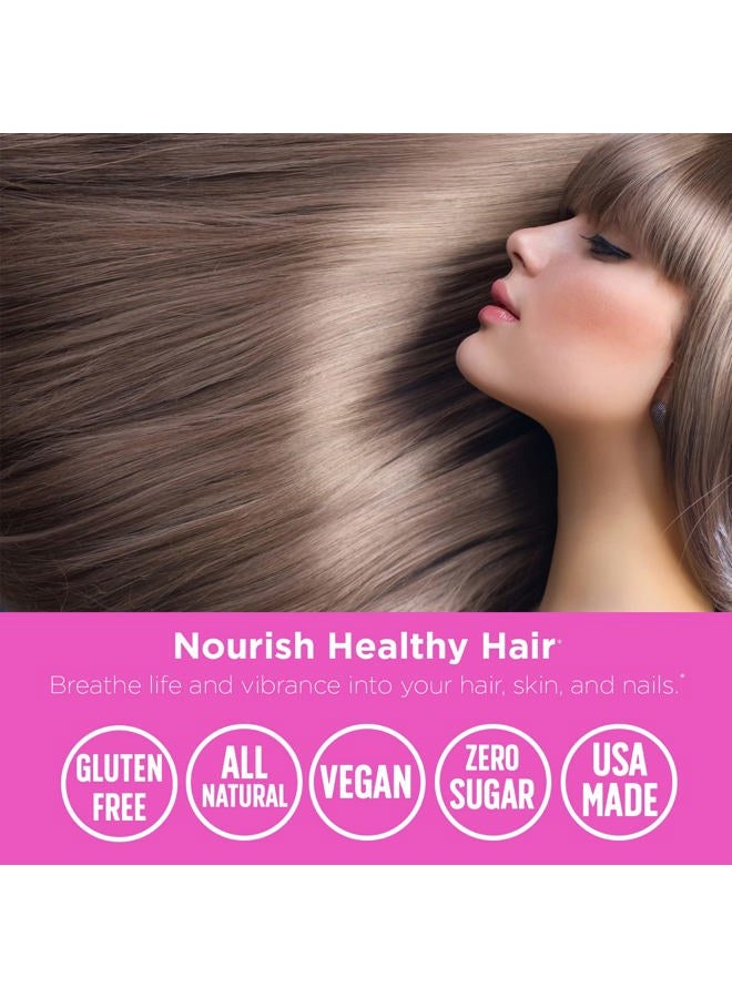 Eastern Hair Skin and Nails Vitamins for Women and Men– Biotin 5000 mcg Supplement to Support Normal Hair Growth and Glowing Skin, Organic Coconut Water, Rice Phytoceramides - Image 4