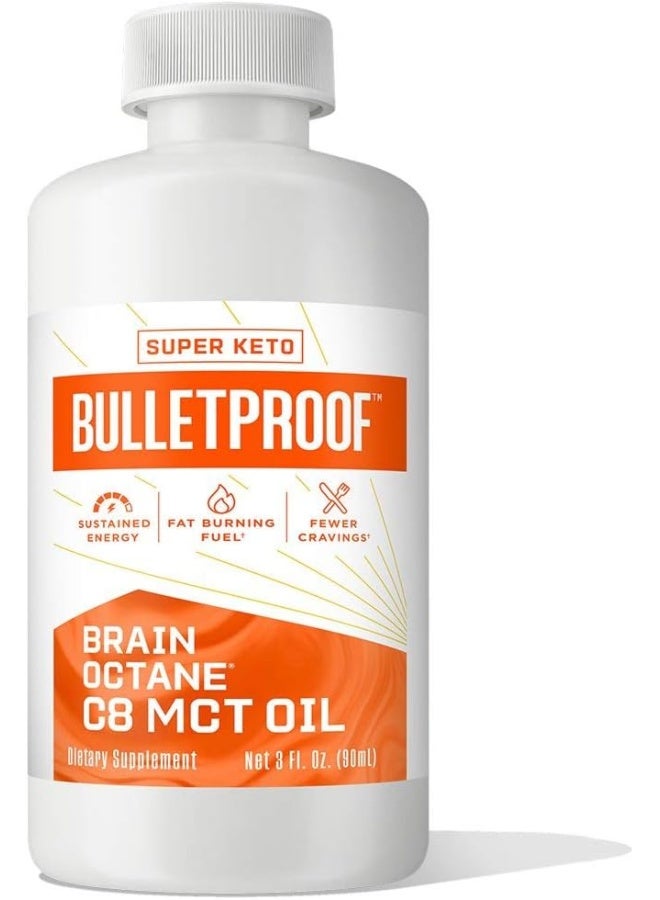 Bulletproof Brain Octane C8 Mct Oil 3 Oz - Image 1
