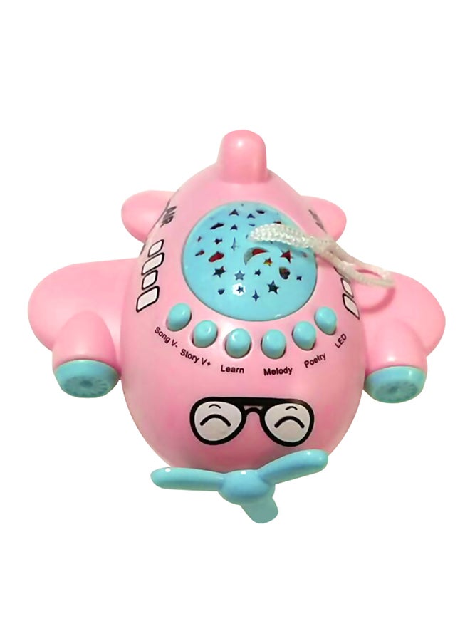 Baby Music Projector Sleeping Story Night Light Aircraft Learning Toy - Image 2