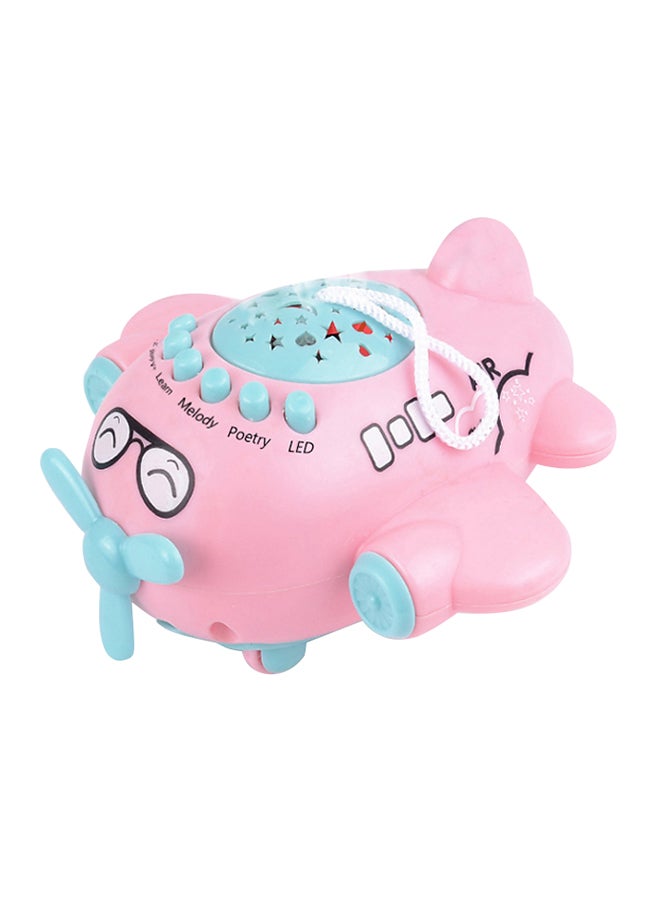 Baby Music Projector Sleeping Story Night Light Aircraft Learning Toy - Image 1
