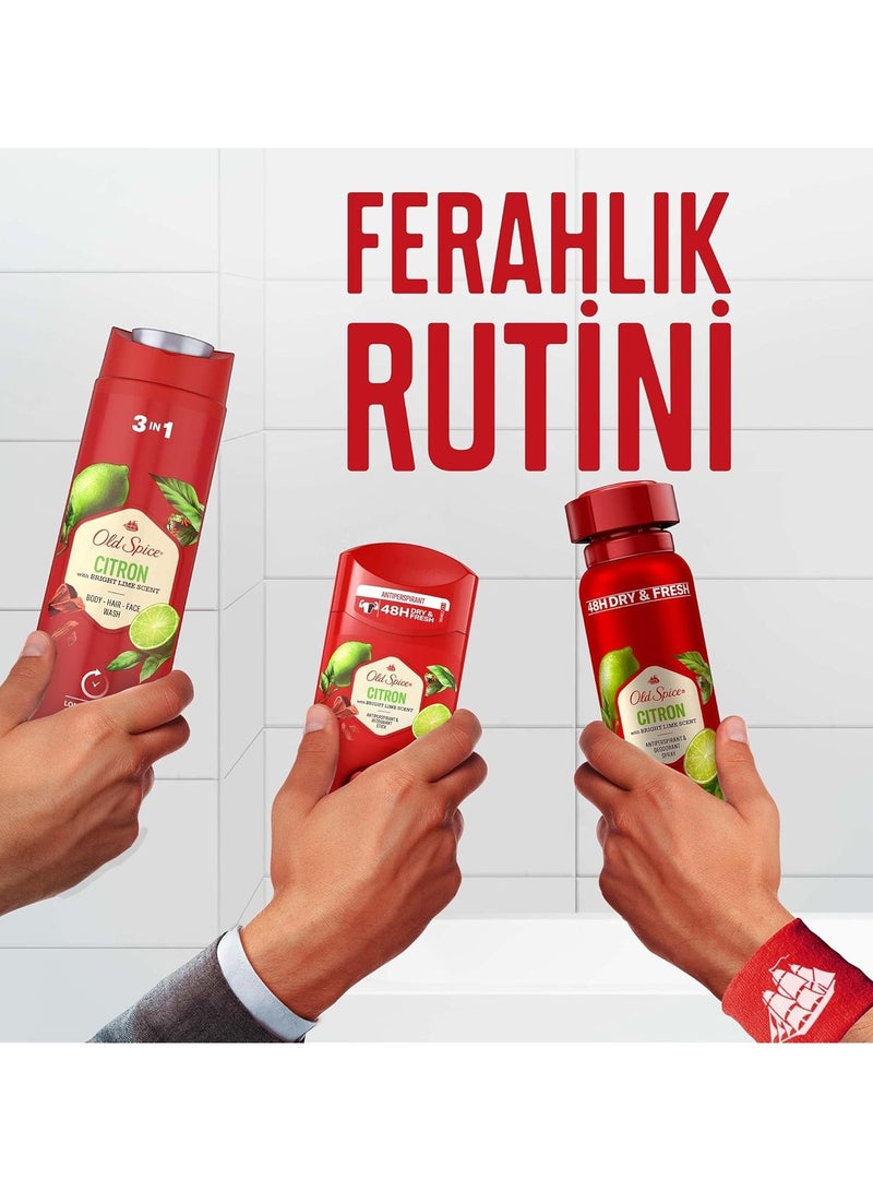 أولد سبايس سيترون ستيك مزيل عرق 50 مل - Image 3