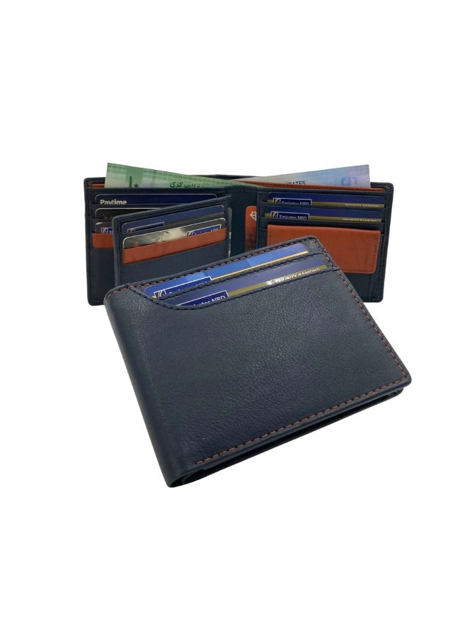 LAVERI LEATHER Anti, Smooth Leather Wallet With Inside Leather Lining - Image 1