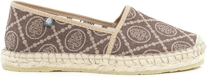 سيدرو Cedro Women's Brown Espadrilles with Unique Design