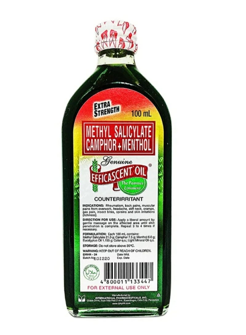 Genuine Efficascent Oil - Camphor And Menthol