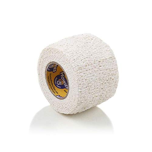 Howies Hockey Stretch Grip Tape | 1 Pack of Grip Tape for Hockey & Lacrosse Sticks, Baseball Bats | Multiple Color Options (White) - Image 1