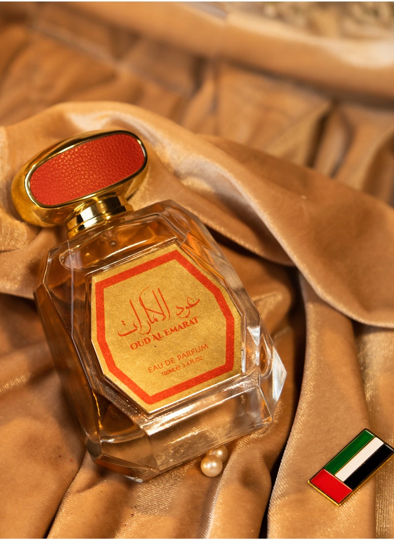 Moin Oud Al Emarat Perfume 100ml - Rich Woody, Oriental Fragrance with Musk, Agarwood, Amber & Saffron Notes for an Intense, Long-Lasting Scent Perfect for Special Occasions  - Image 2