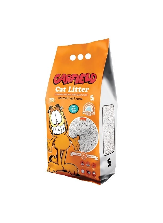 Garfield PET FAN GARFIELD Cat Litter 5Liter Marseille Soap Scented - Image 1