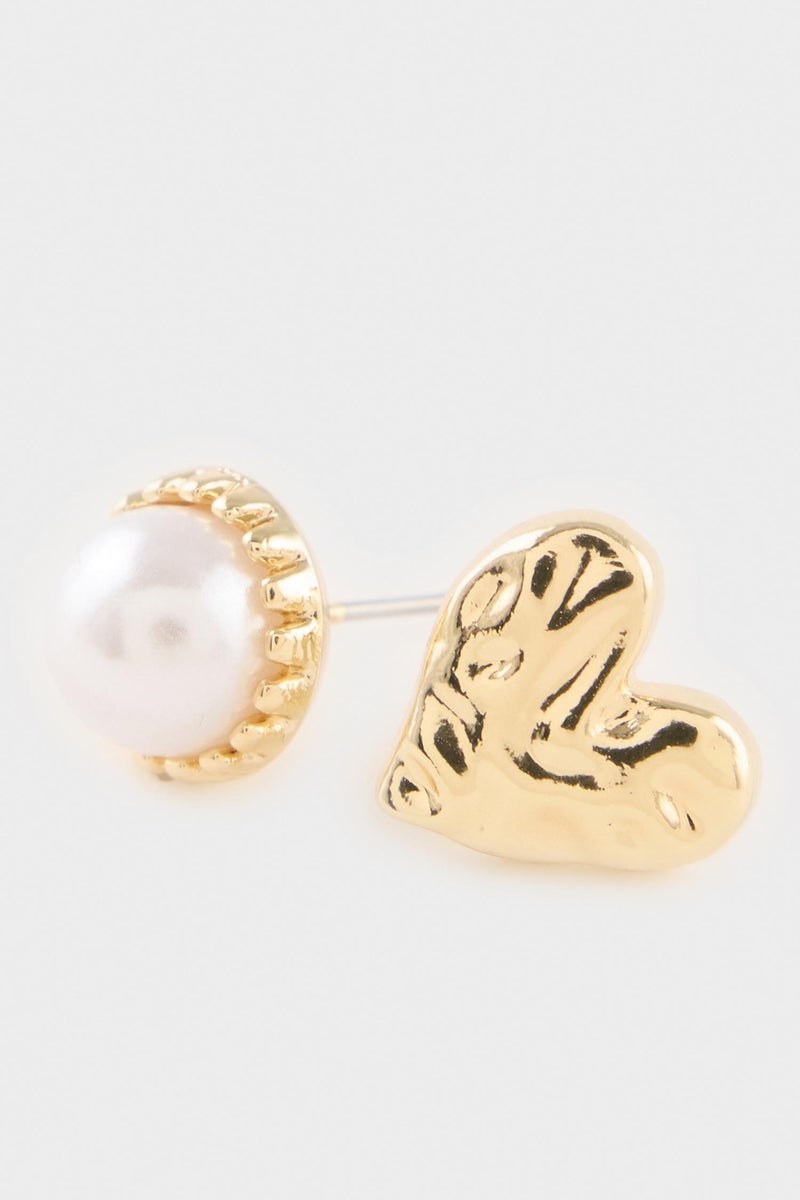 DeFacto Gold Woman Woman 4 Piece Earrings Casual - Image 5